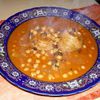 Kor3ine bel 7emess o Zbib - Pied de veau à la Marocaine