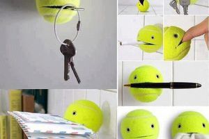 DIY avec une balle tennis