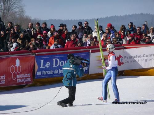 Mes photos perso de la coupe du monde de combiné nordique à Chaux-neuve le 31 janvier et le 1er février 2009