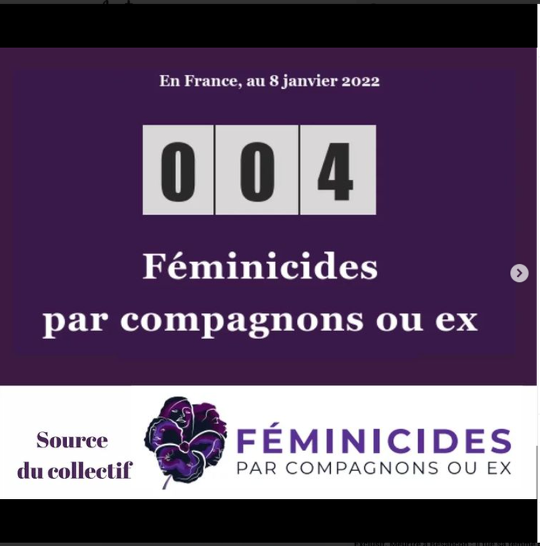 94 EME  FEMINICIDES DEPUIS LE DEBUT  DE L ANNEE 2022 