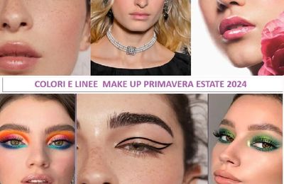 Il make up estivo: linee e colori 2024