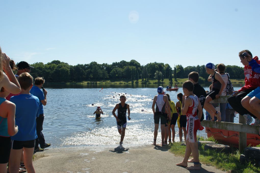 pour le retour du triathlon à La Roche, les jeunes ont répondu "présents"