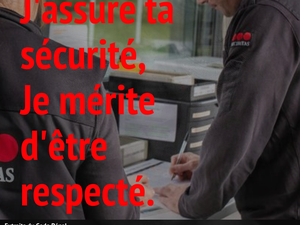 Télécharger des affiches de prévention (agressions d'agents de sécurité)