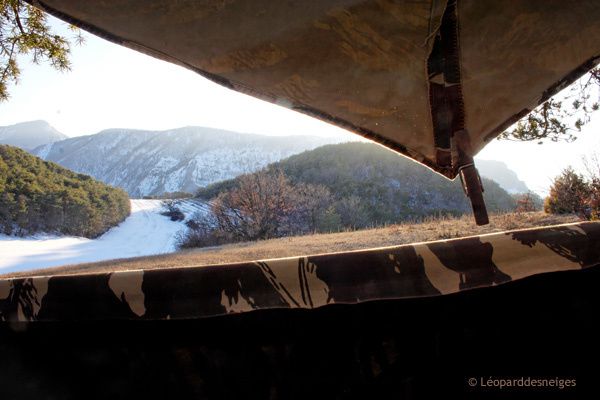 Photos de et dans l'affût