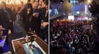 SEZ. CULTURA E SPETTACOLI Laura Pausini, mega festa di compleanno per i 50 anni della star: gli ospiti vip, il concerto privato per i fan e i look