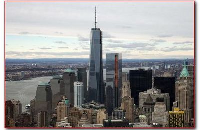 Première tour du nouveau World Trade Center (WTC) de New York