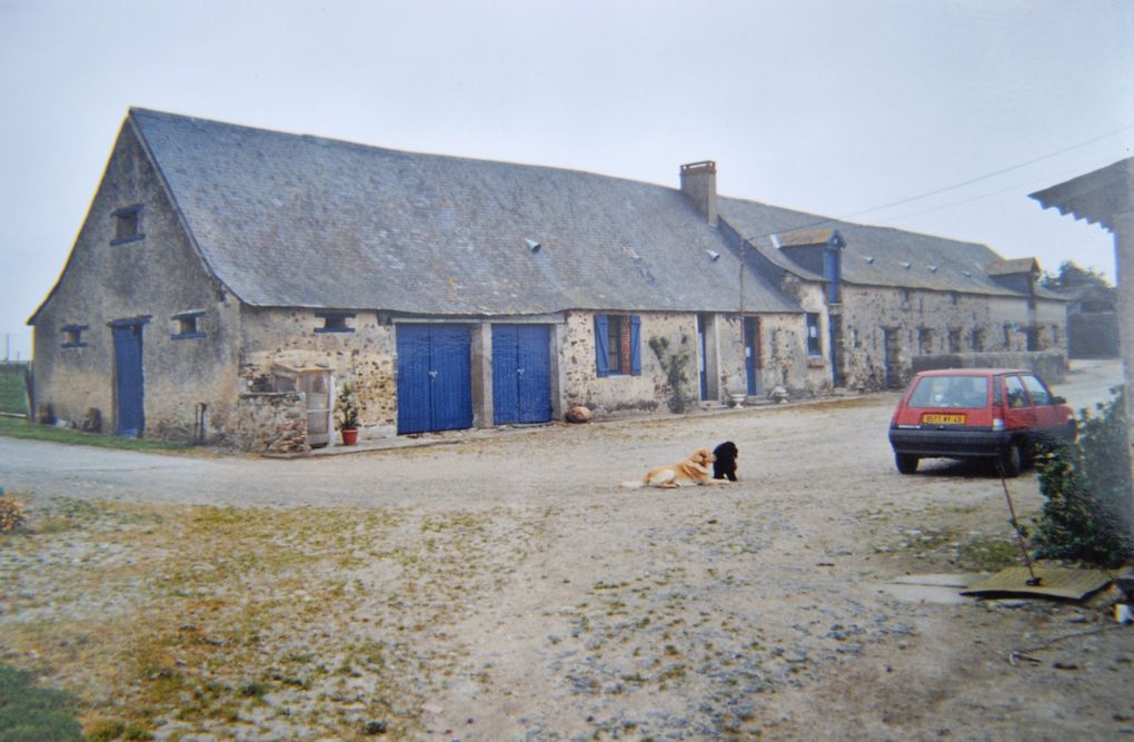 Voici la ferme de l'Hommelaie où Stanislas Edouard était métayer. Marie Edouard, soeur aînée de ma grand-mère paternelle est née ici. Stanislas était son grand-père paternel.