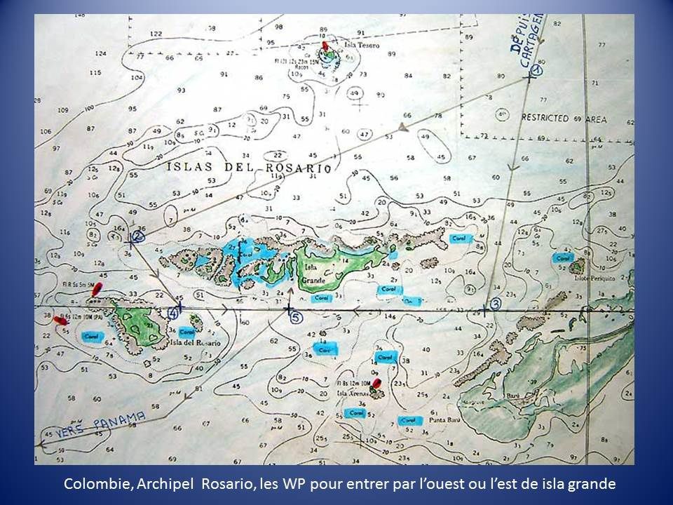 Cahier de bord : Colombie : Isla Grande, Archipel de Rosario, toujours en clandé