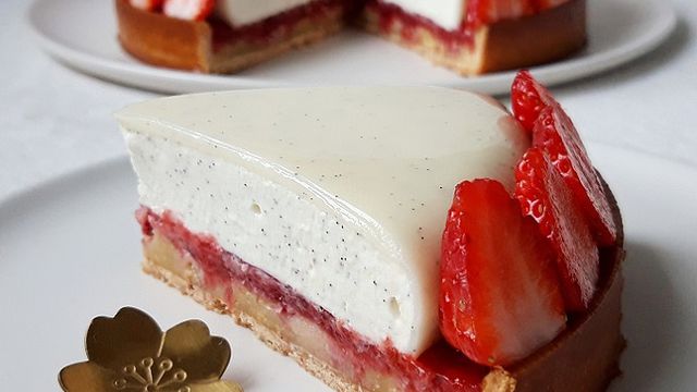 Tarte Vanille Fraise