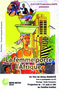 Affiche: la femme porte l'Afrique