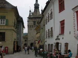 Sighisoara, Roumanie en camping-car