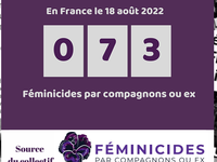 73 EME FEMINICIDES DEPUIS LE DEBUT DE L ANNEE  2022 
