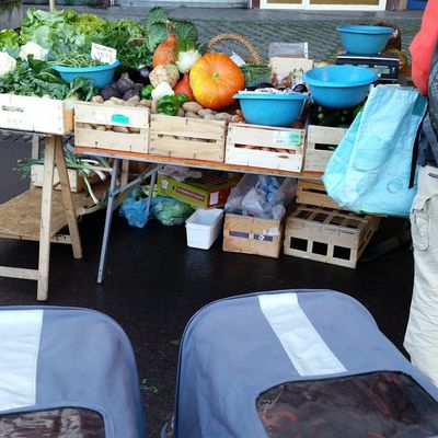 Lundi au marché de Thonon.