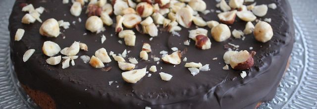 Noisetier ou gâteau aux noisettes sans gluten