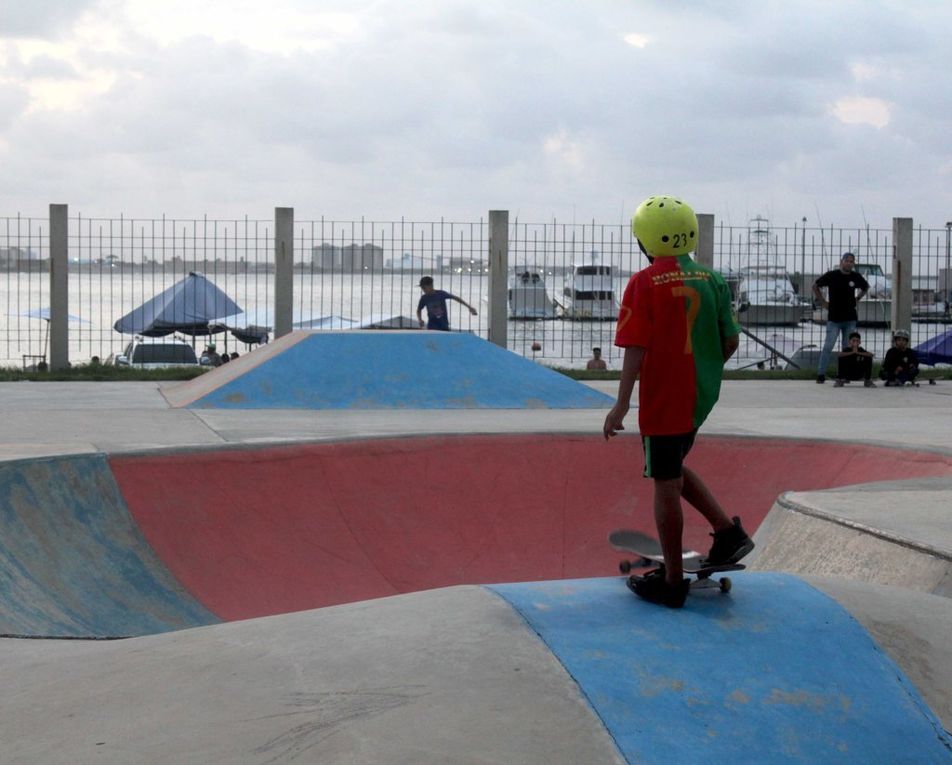 Skate Park de Puerto Cabello celebró octavo aniversario con una competencia y exhibición de skateboarding 