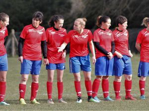L'équipe féminine B de foot féminin de l'ES Guéretoise a mesuré ce qui lui reste à faire la semaine prochaine à Guéret contre cette même équipe pour le compte de la coupe du Limousin