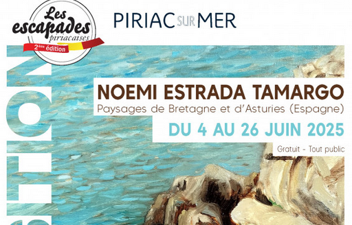 Piriac sur Mer - Exposition de Noemi Estrada Tamargo jusqu'au jeudi 26 juin 2025
