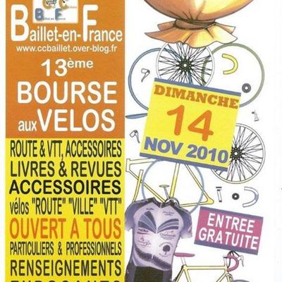 Baillet en France: bourse aux vélos