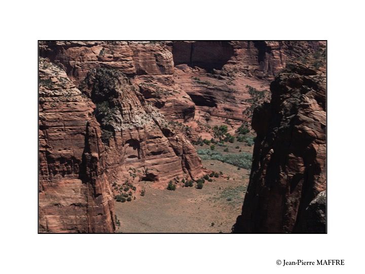 Le parc national de Mesa Verde, la “table verte” est un haut plateau qui domine le désert.