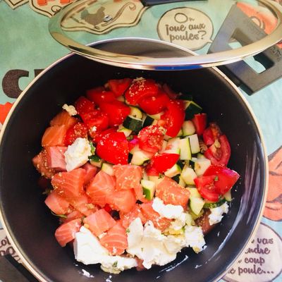 One Pot Pasta Saumon et courgette