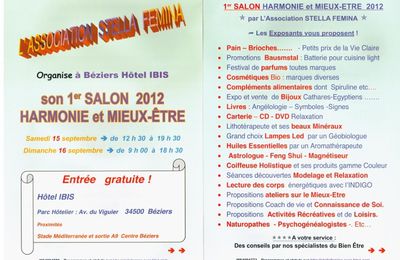 SALON HARMONIE ET MIEUX-ETRE BEZIERS