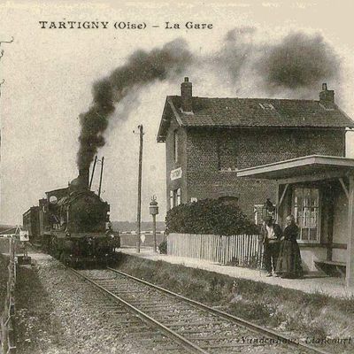 CP gare de Tartigny  (Oise)