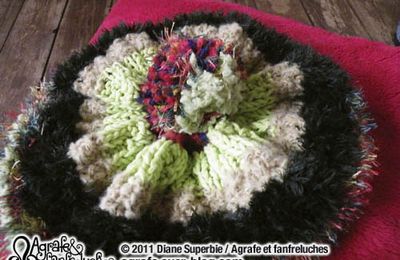 Faire un pompon multicolore