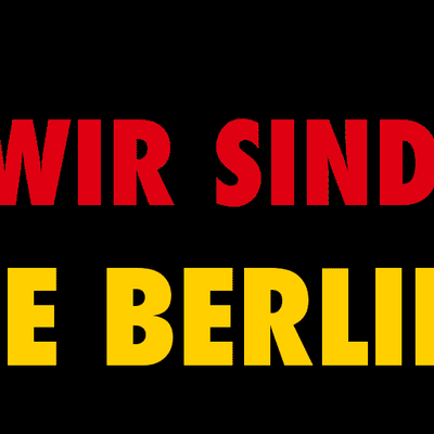 DH : Nous sommes tous des berlinois.