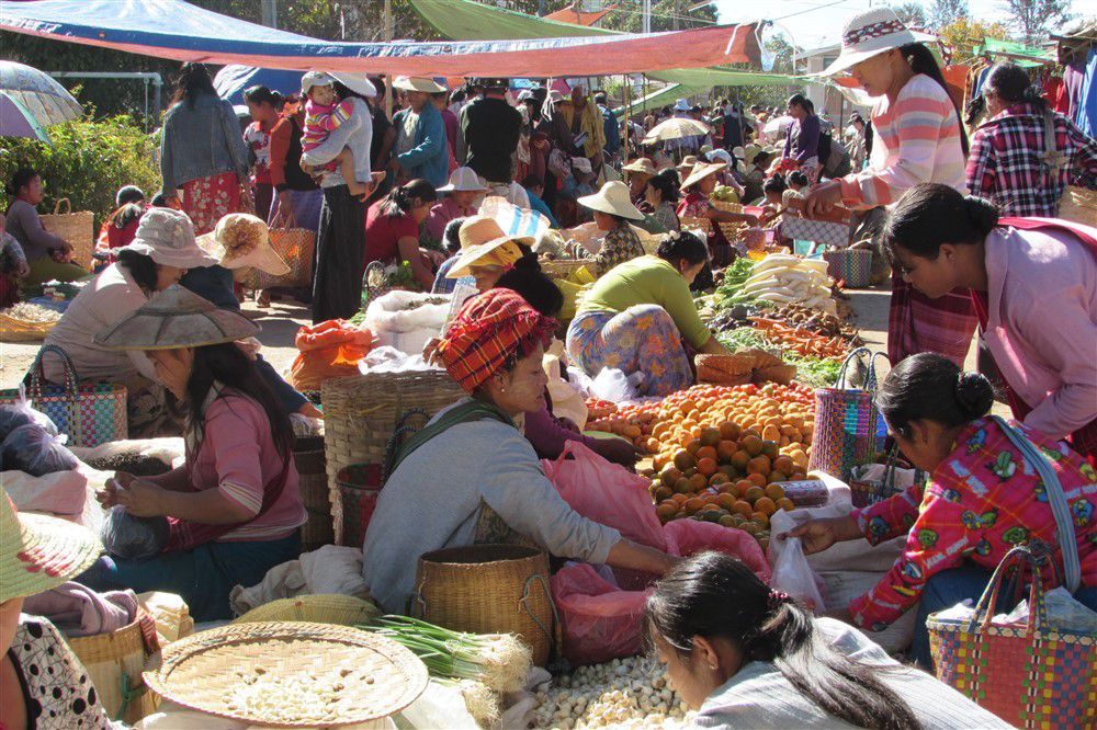 Marchés birmans