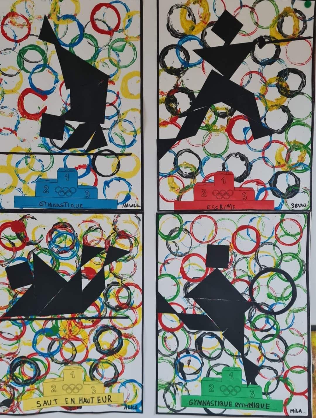 Keith Haring Page De Garde Cahier Des Arts Jeux olympiques et arts plastiques de - LA CLASSE DE PEPE