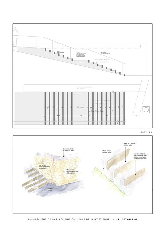 Diaporama présenté à la réunion du Conseil du Quartier Cinq de St-Etienne le vendredi 3 février 2012 exposant le dernier état du projet d'aménagement de cette place