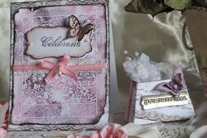 "Faire-part de Mariage pastel"