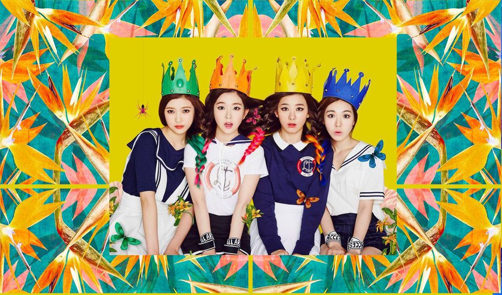 Red Velvet, en 2014 (donc à 4) et en 2015 (à 5)