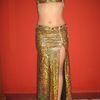 costume danse orientale or