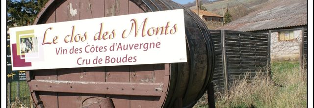 Les vins d'Auvergne:  Boudes