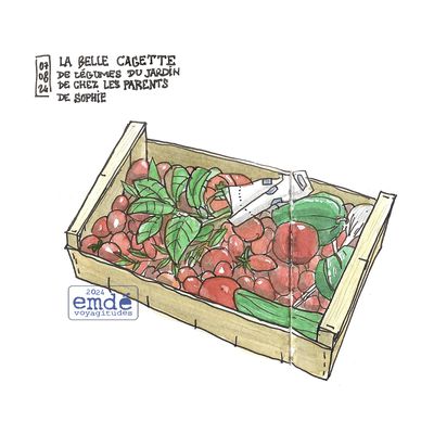 Home Sketching // croquis d'chez moi !