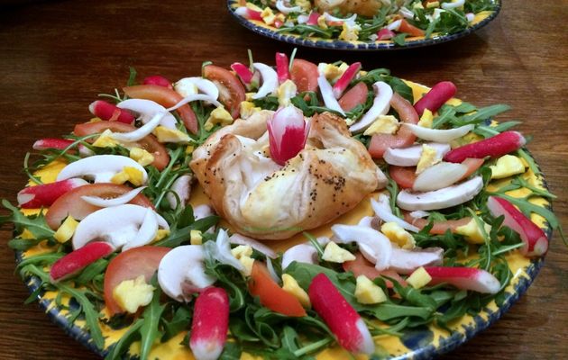 Je suis "crue" et "chèvre" à la fois : c'est ma salade