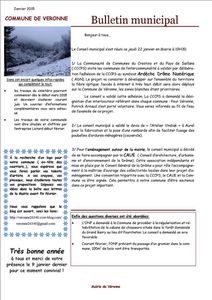 bulletin municipal janvier 2015