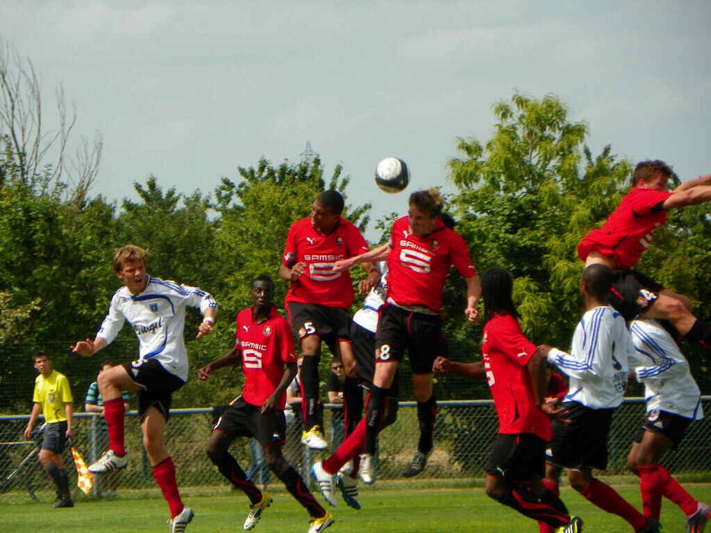 Dernier match des U19 contre le Stade Rennais.