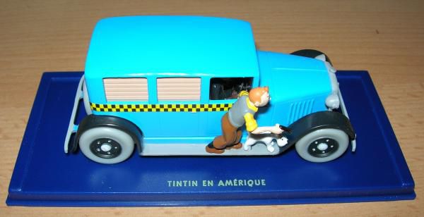 Ma collection de voitures Tintin