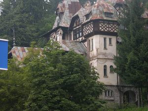 Château Peles, Sinaia, Roumanie en camping-car