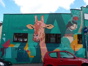 Street Art à Stokes Croft / Arte callejero en Stokes Croft