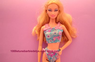 LINGERIE POUPEE BARBIE NUISETTE CHEMISE DE NUIT SOUS VETEMENTS SERIE 5