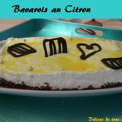 Bavarois au Citron