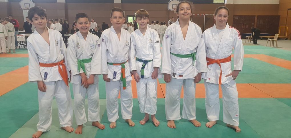 Triomphe et performance au tournoi de judo Benjamin de Grésy-sur-Aix