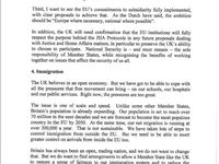 UK Prime Minister letter to the EC President Donald Tusk