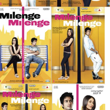 Affiche du film MILENGE MILENGE avec Kareena et Shahid Kapoor