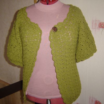 Gilet au crochet