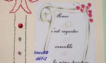UNE CARTE ... POURQUOI PAS... ET DES CADEAUX ...