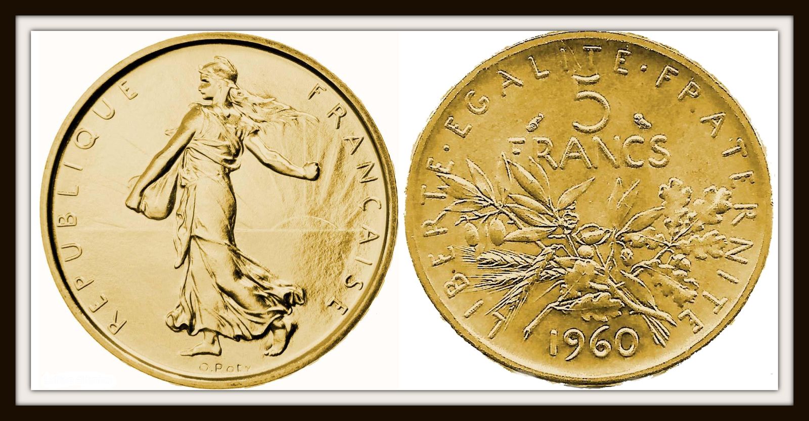 Combien Vaut Une Pièce De 5 Francs En Argent 5 FRANCS SEMEUSE ARGENT / 1960 / 1969 - UN MONDE DE FOUS